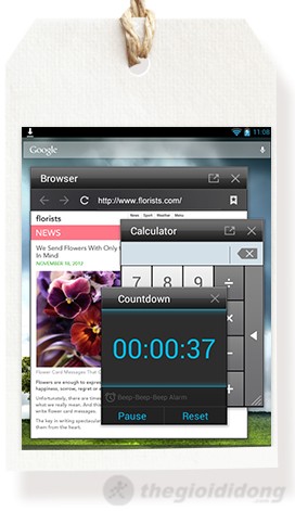 Floating App – chạy nhiều ứng dụng trong 1 cửa sổ trên Asus ME172