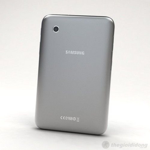 Mặt sau Galaxy Tab 2 7.0 với camera 3.1MP