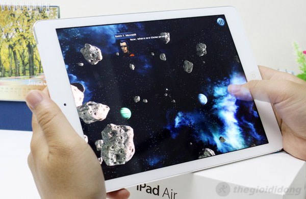 iPad Air cho hiệu suất cao