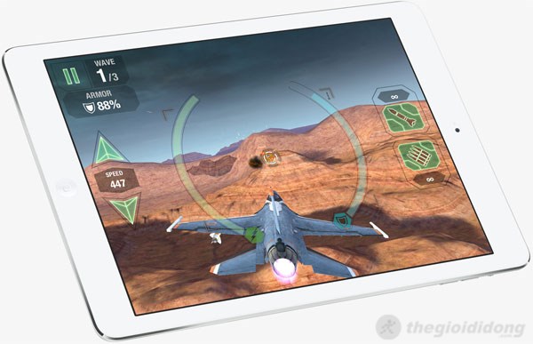 Hiệu suất xử lý đồ họa được nâng cao trên iPad Air