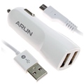 Sạc xe hơi Arun Dual USB C201B
