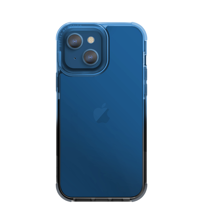 P L Ng Iphone Nh A C Ng Vi N D O Uniq Caspian Blue Black Hybrid