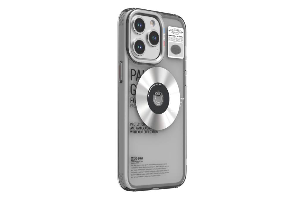 Ốp lưng MagSafe iPhone 15 Pro Max Nhựa cứng viền dẻo TGVIS SPACE EXPLORE Chính hãng