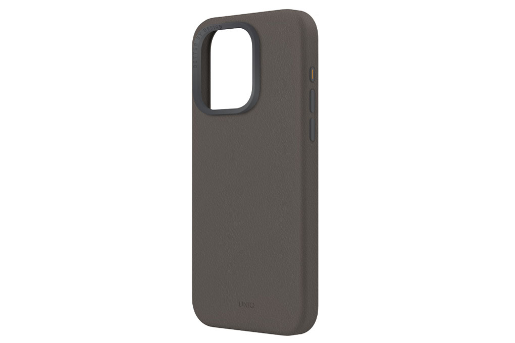Ốp lưng MagSafe iPhone 15 Pro Max Da PU Alu UNIQ HYBRID MAGCLICK CHARGING LYDEN Chính hãng