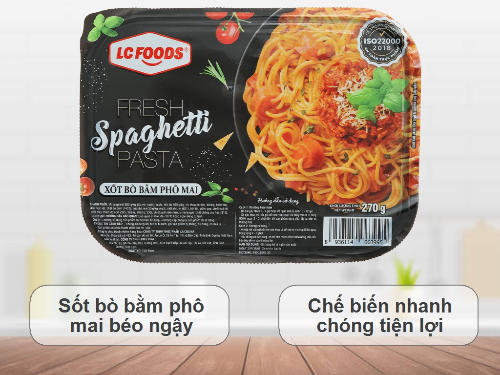 M Spaghetti B B M Ph Mai Lc Foods G T I B Ch Ho Xanh