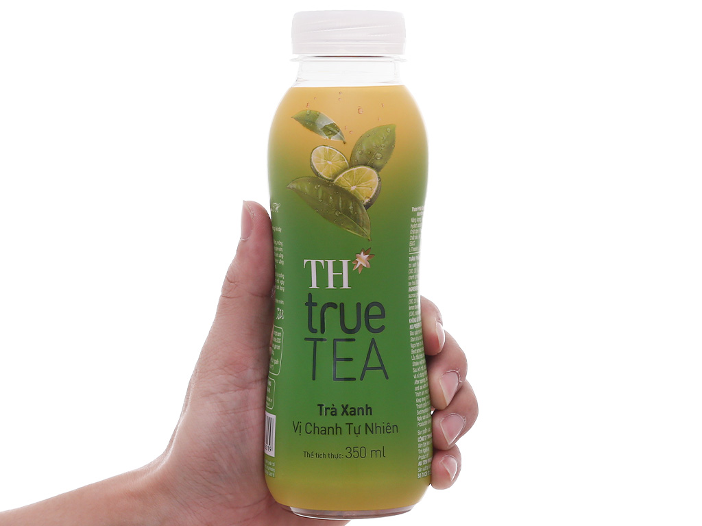 Trà xanh chanh tự nhiên TH True Tea 350ml tại Bách Hoá Xanh