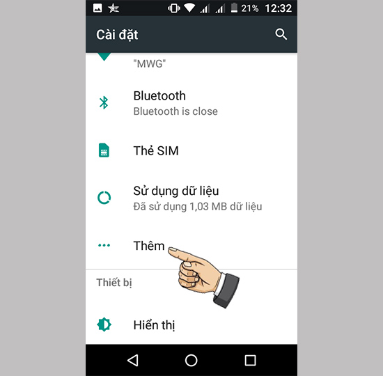 chọn Thêm