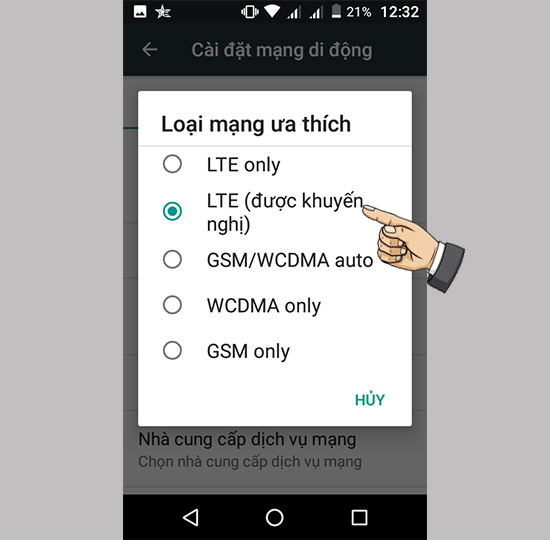 Bước 4: Chọn
