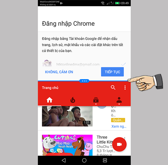 Bước 3: Giao diện 2 ứng dụng.