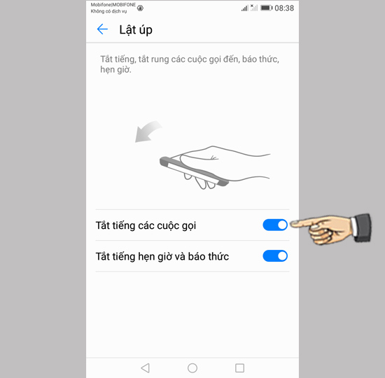 Bước 4: Bật tính năng.