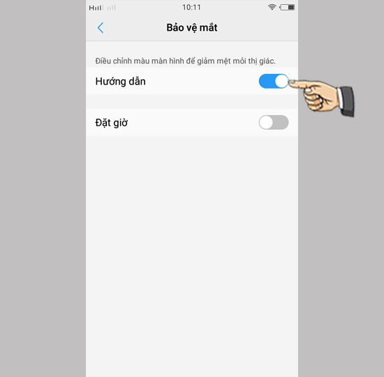 Bước 3: Bật tính năng.