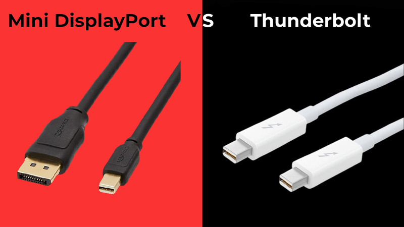 Cổng Mini DisplayPort và Thunderbolt