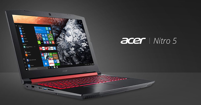 Laptop Acer Nitro 5 kết hợp giữa công nghệ Dolby Audio Premium và Acer TrueHarmony