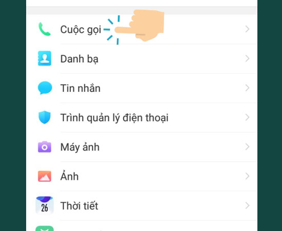 Bước 2: Tiếp theo hãy chọn