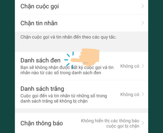 Bước 4: Sau đó bạn hãy vào