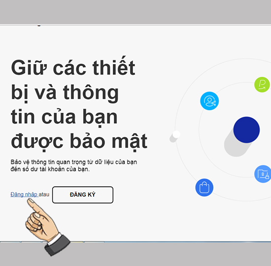 Bước 2: Vào trang web Samsung Account trên máy tính tại đây và chọn đăng nhập.