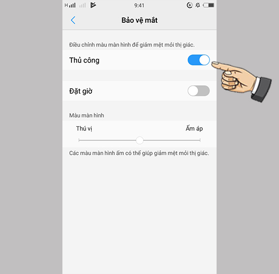 Bước 3: Bật tính năng.