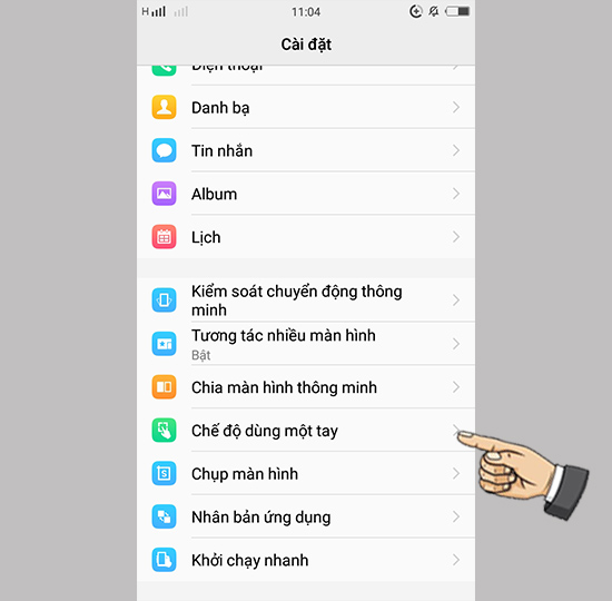 Bước 2: Bật tính năng.