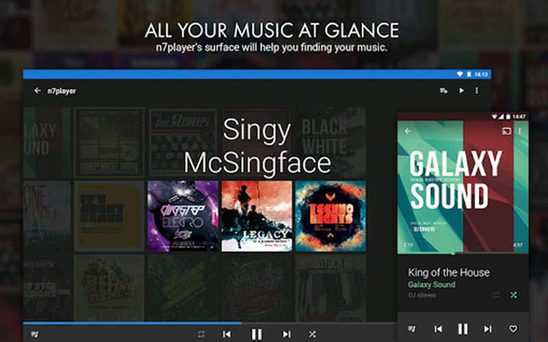 Ứng dụng nghe nhạc n7player Music Player