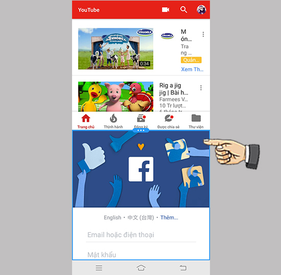 Hướng dẫn cách chia đôi màn hình.