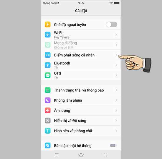 Điểm phát sóng cá nhân