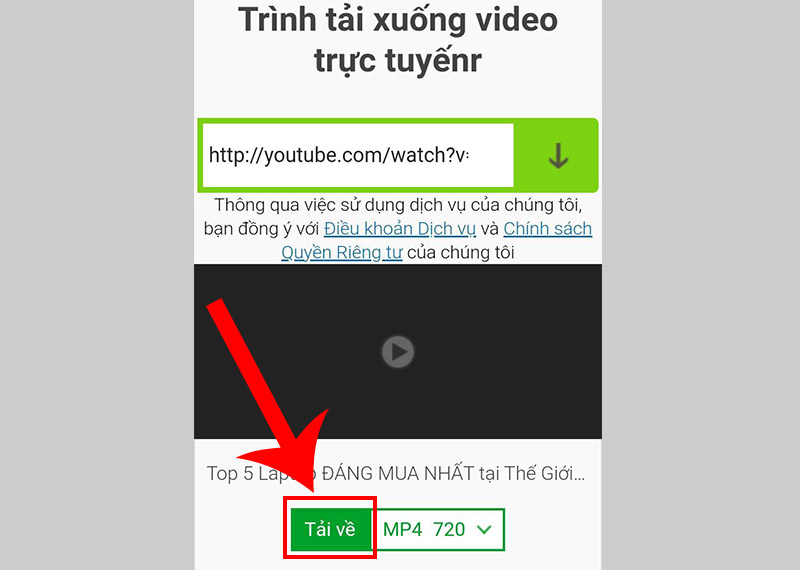 Tải video