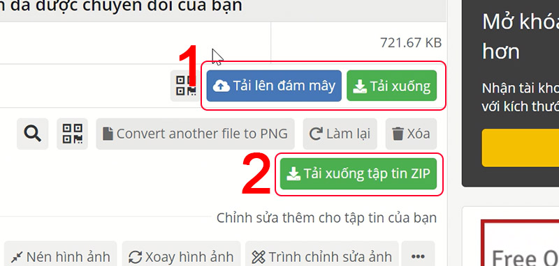 Chọn hình thức lưu trữ