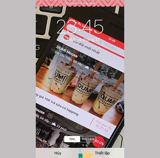 Đổi màu thanh trạng thái iPhone không cần Jailbreak