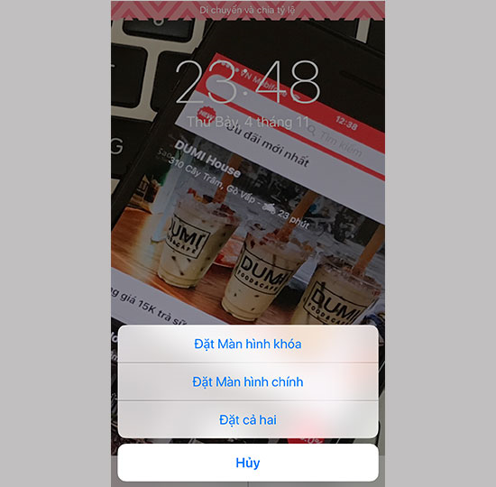 Đổi màu thanh trạng thái iPhone không cần Jailbreak