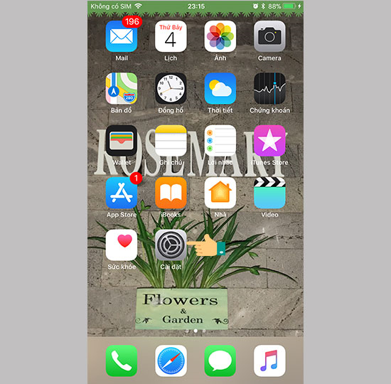 Đổi màu thanh trạng thái iPhone không cần Jailbreak