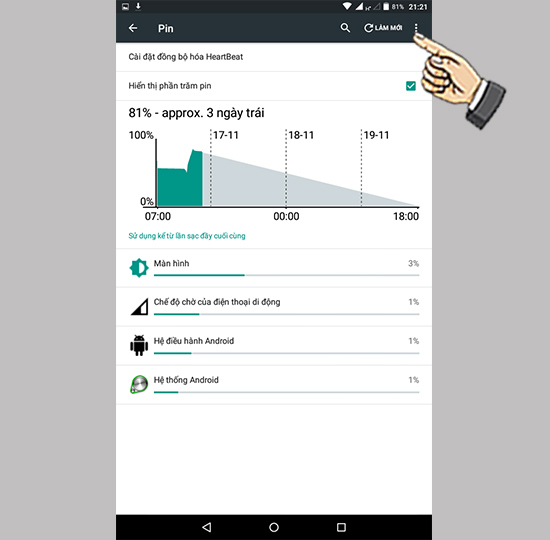 Bước 3: Bật tiết kiệm pin.