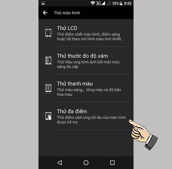 Bước 2: Chọn Thử đa điểm