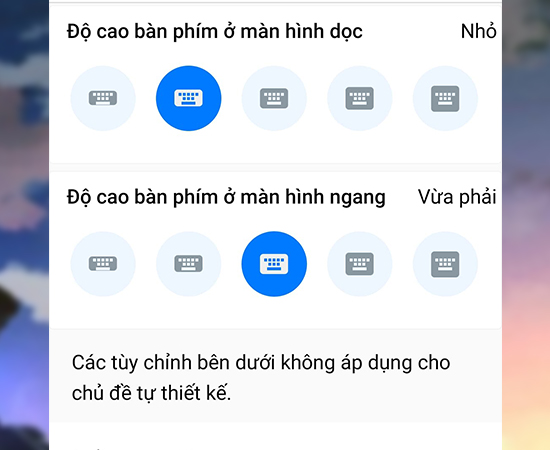 Sau đó các bạn có thể tùy chỉnh theo ý mình.