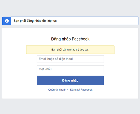 - Bước 1: Vào link và đăng nhập.