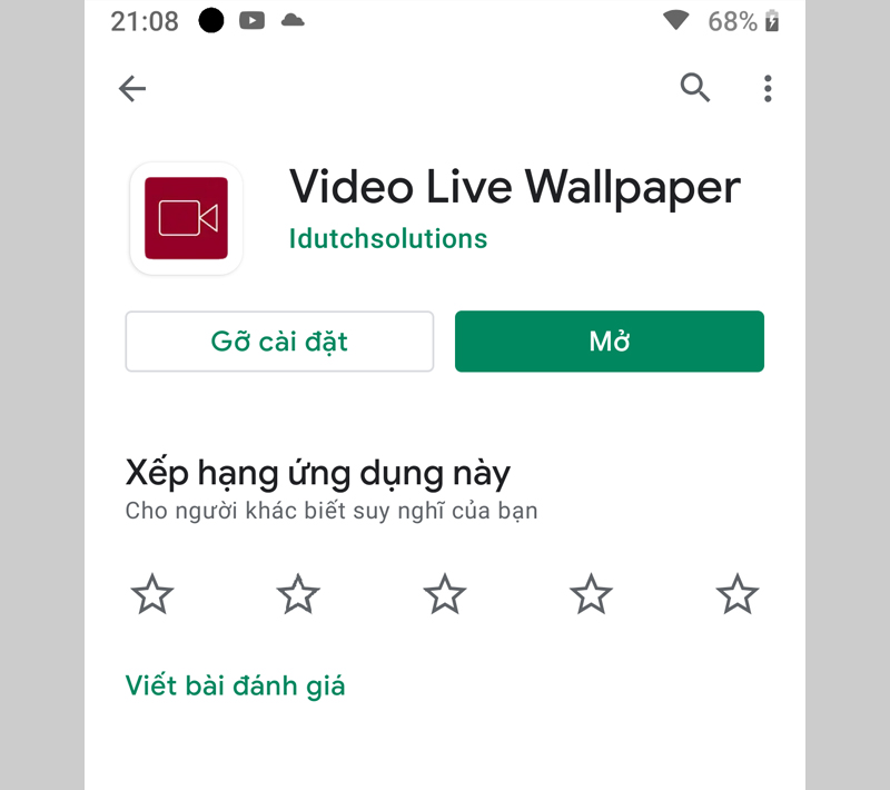 Ứng dụng Video Live Wallpaper