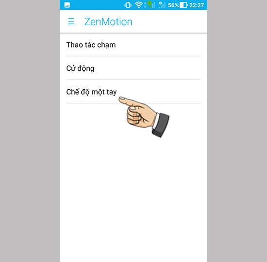 Chế độ một tay