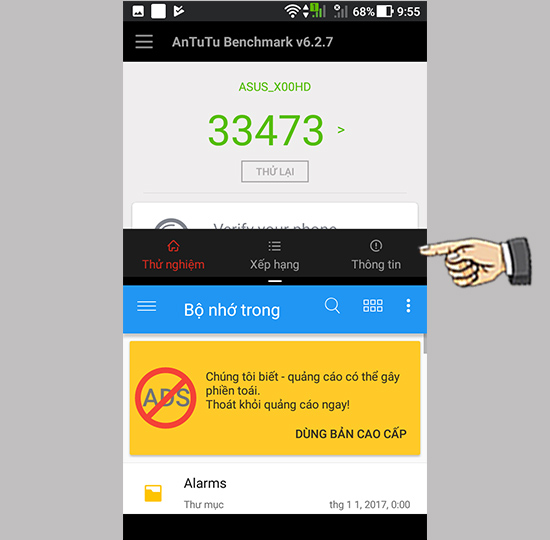 Bước 3: Chọn ứng dụng chia đôi màn hình.