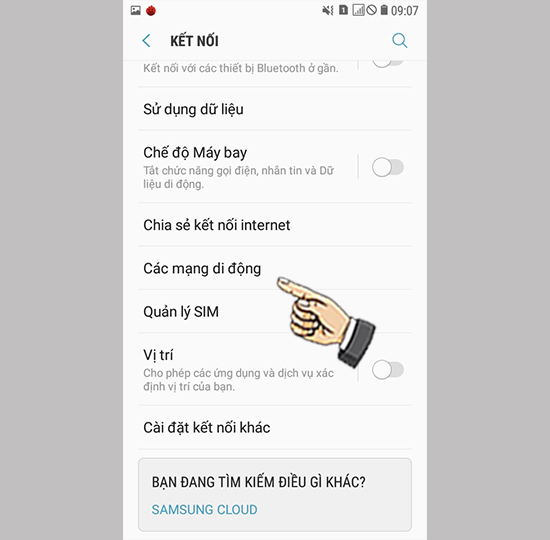 Các mạng di động