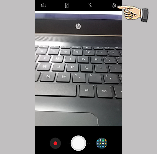 Bước 2: Chọn cài đặt.