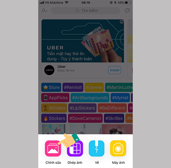 Tạo ảnh cực chất theo phong cách Người lạ ơi