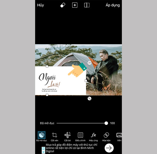 Tạo ảnh cực chất theo phong cách Người lạ ơi