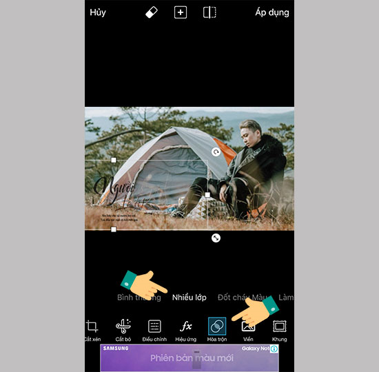 Tạo ảnh cực chất theo phong cách Người lạ ơi