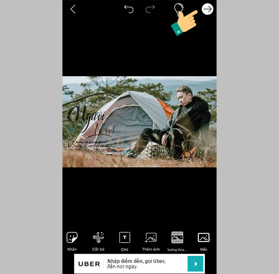 Tạo ảnh cực chất theo phong cách Người lạ ơi