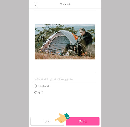 Tạo ảnh cực chất theo phong cách Người lạ ơi