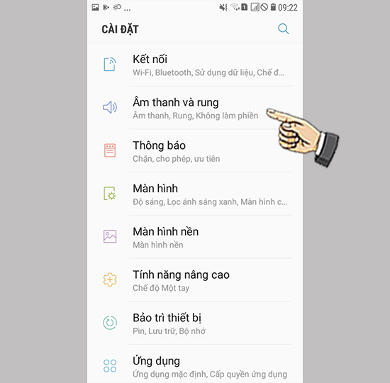 Âm thanh và rung
