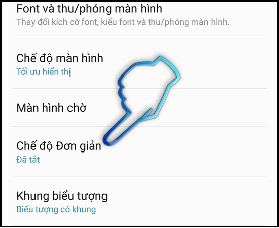 - Bước 3: Vào Chế độ Đơn giản.