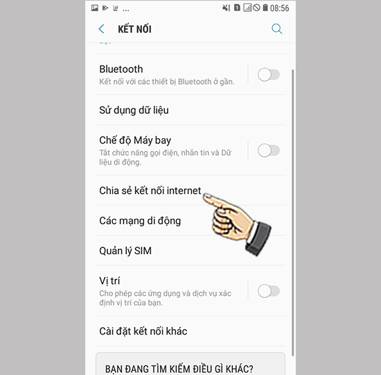 Chia sẻ kết nối internet