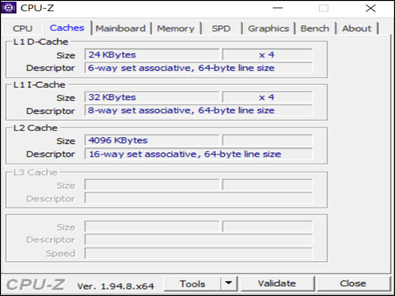 Tab Caches