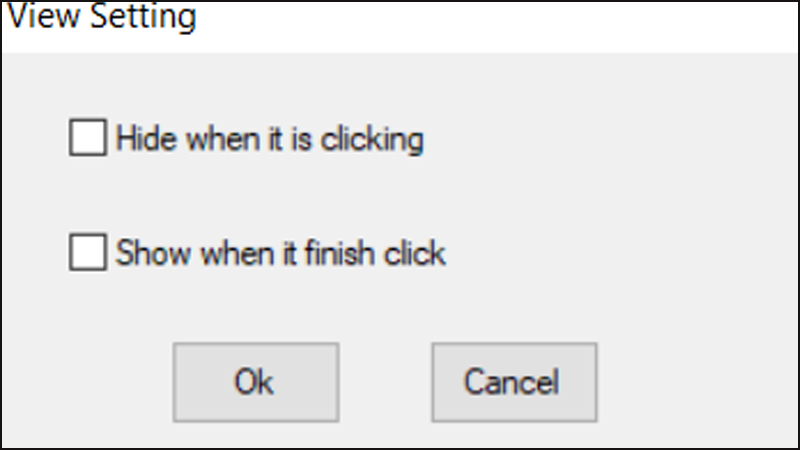 Options > Settings > View