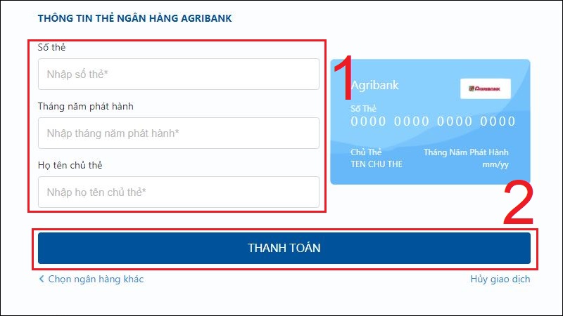 Hoàn tất thanh toán